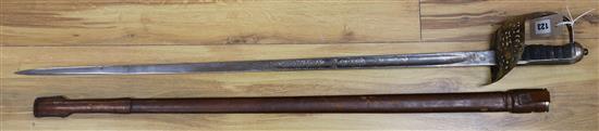 A George V dress sword